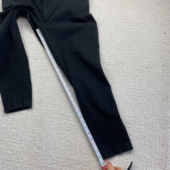 Gap Slim City Pants Women’s Sz 16R Black Stretch Casual Slim Fit Trousers - Picture 7 of 11